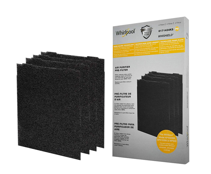 Whirlpool 8171434KS Genuine Charcoal Pre-Filter - Whishield Anti-Microbial Activated
